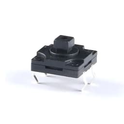 10Pcs 4Pin 12x12x7.3 Mm Tactile Switches Square Push Button Tact Switch Micro(DIP Switch)
