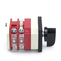 LW12-16/YH2-2 16A 4Pos 2Pole Voltmeter Changeover Universal Rotary Switch