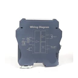 220V Power Supply Signal Conditioner 2 Channel 4-20mA Signal Isolator Converter Analog Signal Isolator(1-5V IN-220V-0-10V)