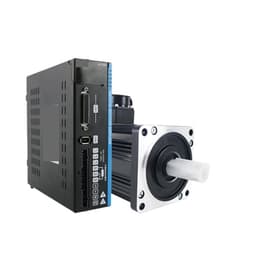 Servo Motor 1.2KW .5KW .8KW servo Driver kit 110ST 4Nm 5Nm 6Nm 3000rpm 220v ac(1.2KW 17b Increment)