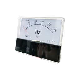 1Pcs 44C2-Hz DC Frequency Meter 0-50Hz/ DC10V Sensor Excitation Voltmeter Square Pointer 100 * 80MM