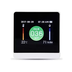 PM2.5 Air Quality Tester TFT Display Electric Temperature and Humidity Meter Thermometer & Hygrometer W/Time Date