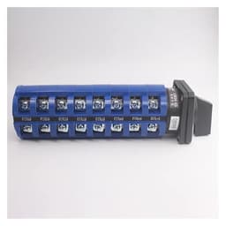 YMW26-63A Change-Over Switch LW26-63/8 Three Gear 8 Section Two Groups of Eight Wire Dual Power Switching Circuit