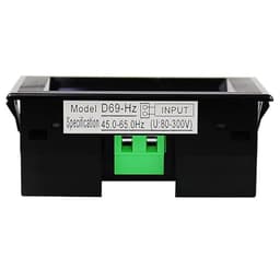 D69-60 Digital Display Meter AC 110V 220V 380V 45-65Hz Frequency Detection Tester 1Pcs(AC150-500V)
