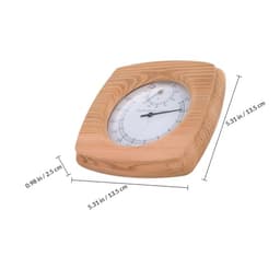 Wood Sauna Thermometer Hygrometer Wall Mounted Indoor Humidity Meter
