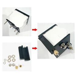 99C1-HZ Pointer 48x48 Mm DC Meter 45-65Hz 380V 220V 48x48mm Analog Frequency 1Pcs(50Hz(10V))