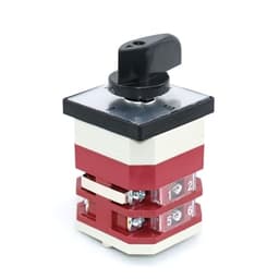 LW12-16/YH2-2 16A 4Pos 2Pole Voltmeter Changeover Universal Rotary Switch