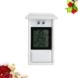 Outdoor Window Thermometer Digital Temperature Meter Celsius Fahrenheit