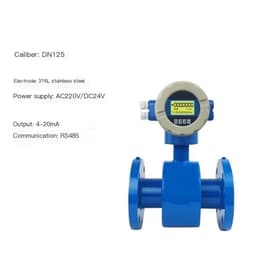 Electromagnetic Flow Meter Digital Display Integrated Pipeline Sensor
