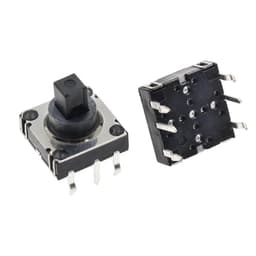 100PCS DIP 5 Five Way Switch Multi-Direction Switch Touch Reset Key 10 * 10 * 10 MM Pin Multi Direction