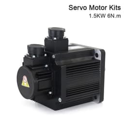 1.5KW Servo Motor Driver Kits 6N.m 220V 6A 2500rpm AC Servo Motor Driver