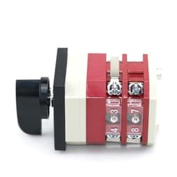 LW12-16/YH2-2 16A 4Pos 2Pole Voltmeter Changeover Universal Rotary Switch