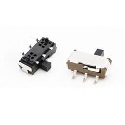 20PCS Interruptor MSKT-12D14 H=2MM/3MM/4MM Micro Slide Switch 3Pin DIP 2Positons PCB Mount Toggle Switch Handle(H 2MM)