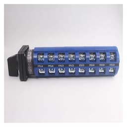 YMW26-63A Change-Over Switch LW26-63/8 Three Gear 8 Section Two Groups of Eight Wire Dual Power Switching Circuit