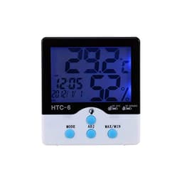 High Accuracy LCD Digital Thermometer Hygrometer Indoor Electronic Temperature Humidity Meter Clock Weather Station