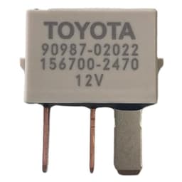 2PCS 90987-02022 156700-2470 Automotive Relay – 30A 12VDC 4-Pin Multipurpose Relay for Headlights, Fuel Pumps, Cooling Fans & More