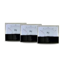 1PCS AC Frequency Meter 45-55Hz 80x100mm 100-380V