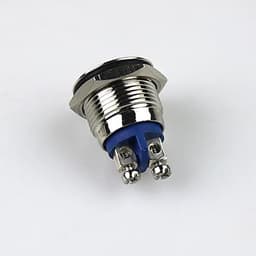 GUMMMY 16MM Metal Indicator Light LED 6V12V24V220V red Yellow Green Blue White 2 pin Waterproof (Color : 1PCS Green, Size : 6V)