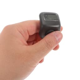 Electronic Digital Ring Counter with Finger Resettable Low-light Display