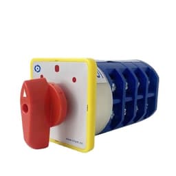 LW5D-40/4 Rotary cam Change-Over Switch 40A 16-Terminal 3-Position 4-Pole reversing selector(ON-Off-ON)