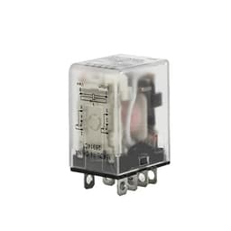 1pcs HH54P MY4NJ Plug-in Relay PYF14A DC12v 24v AC 110v 220v 5A Silver Contact 14pins 4PDT rele Socket(DC 12V)