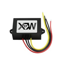 9-36V 12V 24V to 12 Volts Voltage Regulator DC Boost Buck Converter Car Power Supply 1A to 30A Step Up Down(20A Aluminum,9-36V-12V)
