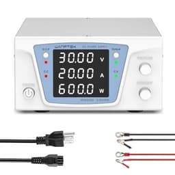 WANPTEK DC Power Supply Variable 30V 20A 600W High Power with Output/OCP