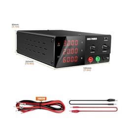 RS232 Programmble 450W-1200W Bench Regulated Power Supply Adjustable Laboratory 30V 60V 100V 110V 120V 200V(15V30A 450W,110 V)