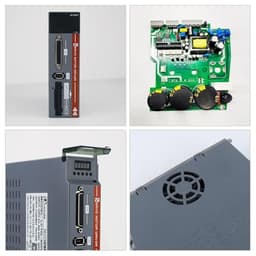 220V 3000RPM IP65 AC Servo Motor Drivers Kit A5 200W 400W 600W 750W 1000W AC Servo Motor with Driver for Machine(200W 17Bit Increment)