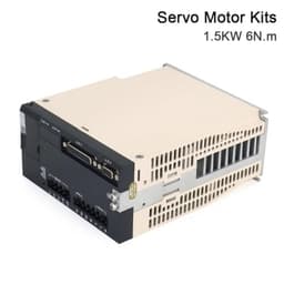 1.5KW Servo Motor Driver Kits 6N.m 220V 6A 2500rpm AC Servo Motor Driver