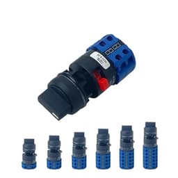 1pcs LW26-20S Single Hole Mounting Size 22mm Rotary Cam Switch 20A Changeover Main Selector YMW26(4P-01)