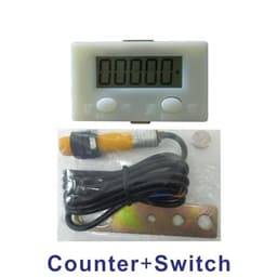 LCD Digital Electrical Counter 5 Digit Display Accumulation with Magnetic Switch Sensor Punch Machine Meter