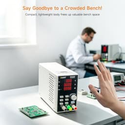 OWON SPX6103 Wide-Range DC Power Supply, 60V/10A/300W, Support OVP/OCP/OTP