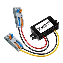 24V to 12V 1A to 35A Power Converter Step Down 24 Volt to 12 Volt Regulator Voltage(10A Aluminum)