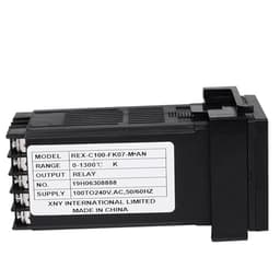 Dual Digital RKC PID Temperature Controller REX-C100 with Sensor