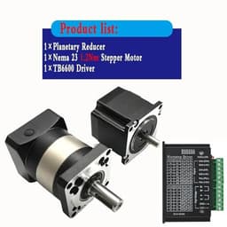 Planetary Gearbox Stepper Motor Driver Kit 4-100 Open/Closed Loop Reducer