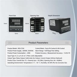 Digital Temperature Controller C 700 Universal Input Relay SSR Output