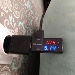USB Voltage Current Multimeter Power Charger Tester with Timer