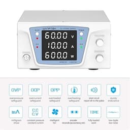 Laboratory Power Supply Stabilized Power Supply Adjustable Variable Digital Regulated Bench 60V 10A 30V 20A(KPS3010N 30V 10A,220V)