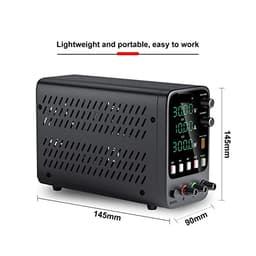 DC Power Supply Variable, DC Power Supply 30V 10A Lab Programmable Memory Function Adjustable Bench Power Source Voltage Regulator Switch 60V 5A