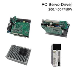 200W 400W 750W 3000rpm 220VAC Voltage AC Servo Motor Driver Single Phase(400W)