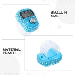 Rhinestone Digital Finger Counter, Electronic Tally Device for Runners
