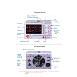 Adjustable 30V 60A Stabilized DC Bench Power Supply Testing Aging