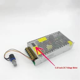 AC Converter 220V 110V to DC 5V 12V 24V 36V 48V 240W Switching Power Supply Adjustable Voltage Regulated Board Digital Display 1Pcs(0-48V 5A 240W)