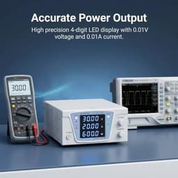 WANPTEK DC Power Supply Variable 30V 20A 600W High Power with Output/OCP