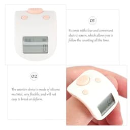 Digital Finger Counter Ring, Rechargeable Tally Device, Sports Training