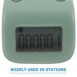 Mini Digital Finger Counter Ring with 6 Digit Screen, USB Charging