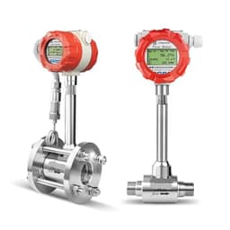 Steam Flow Meter Compressed Air Nitrogen Display 4-20mA RS485 Sensor