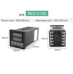 REX-C100 Digital PID Temperature Controller 0 to 999 Degree 240V