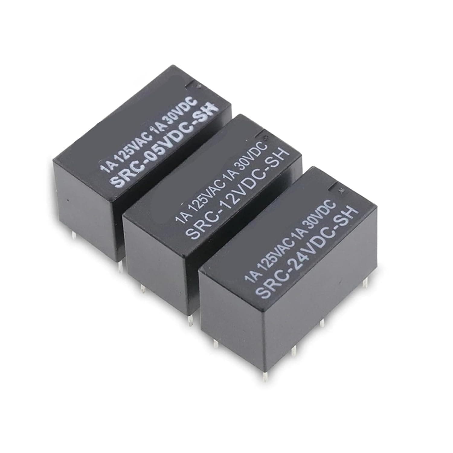 5PCS/Lot Signal Relay SRC-05VDC 12VDC 24VDC-SH 1A 8PIN
